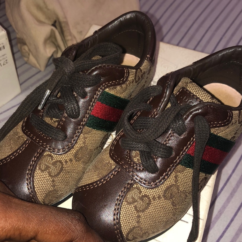 Baby classic Gucci sneakers